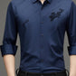 🎁Exquisite Gift💘Men's Velvet Thickened Seamless Flocking Shirt（50% OFF）