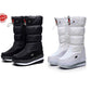 Premium Waterproof Non-Slip Faux Fur Snow Boots for Women