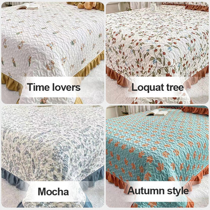 🎁Skin Friendly⏳Cotton & Linen Three-piece Bedding Set