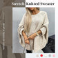 [best gift] Women’s Elegant Knitted Cape Sweater