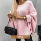 [best gift] Women’s Elegant Knitted Cape Sweater