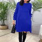 Knee-Length Dress With Long Sleeves