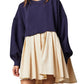 Womens Oversized Sweatshirt Dress Crewneck Mini Dress