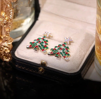 🎁Christmas Hot Sale⏳Christmas Tree Earrings