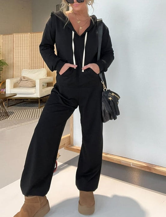 🔥HOT SALE 49% OFF🔥 Cozy Days French Terry Jumpsuit