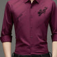 🎁Exquisite Gift💘Men's Velvet Thickened Seamless Flocking Shirt（50% OFF）