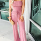 2024 fashion trends-The latest off-shoulder waist jumpsuit