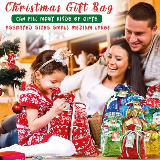 Christmas Hot sale🔥-Drawstrings Gift Bags