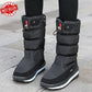 Premium Waterproof Non-Slip Faux Fur Snow Boots for Women