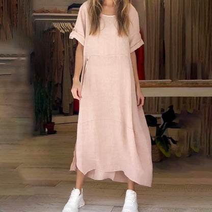 🔥Last Day Sale 50%🔥Women's Linen Cotton Dress