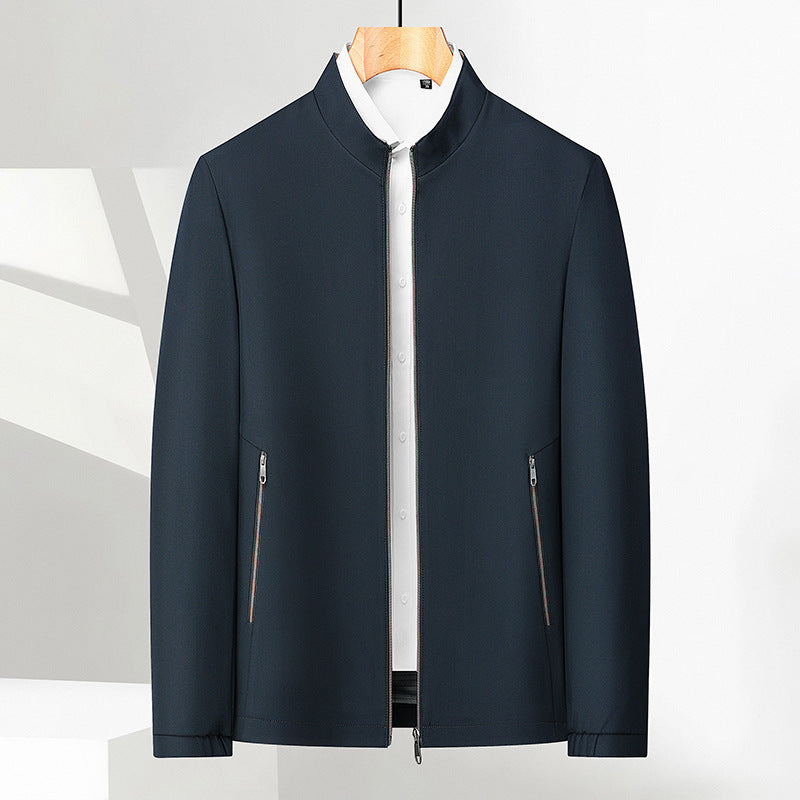 Men's Standing Collar Zipper Casual Jacket（50% OFF）
