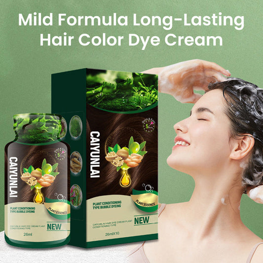 Mild Formula Long-Lasting Hair Color Dye Cream