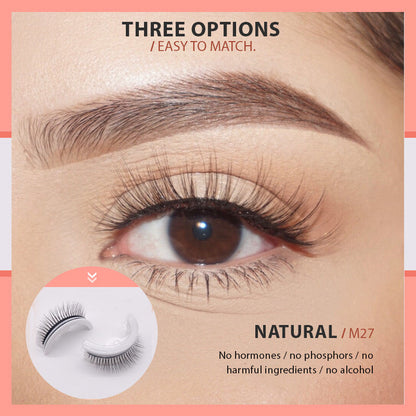 🔥Buy 1 Get 1 Free✨👀Waterproof & Reusable Self-Adhesive Eyelashes