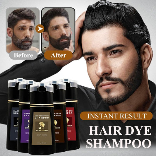 💥Grey Beard/Grey Hair💥Hair Instant Dye Shampoo