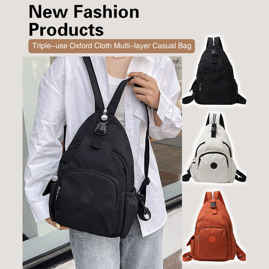 Women's Casual Multi-Pockets Shoulder Bag