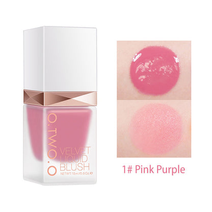 Long-Lasting High-Pigment Liquid Blush with Silky Smooth Finish