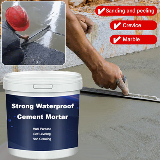 🔥Hot Sale 50% OFF🔥Multifunctional Self-Leveling, Non-Cracking, Strong Waterproof Cement Mortar