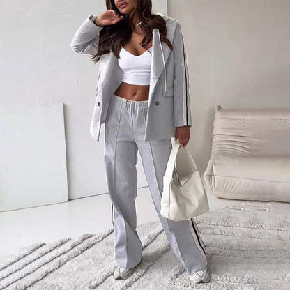 🍂Fall Specials🍂Women's 2 Piece Hooded Blazer Outfits