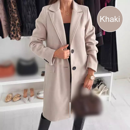 🌷New for autumn 50% OFF✨Women’s Elegant Tailored Long Coat