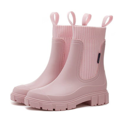 ✨New Arrival✨Waterproof Non-Slip Thick Sole Mid-Calf Boots