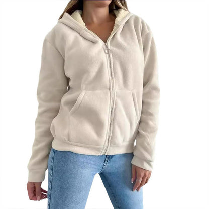 Women's Lined Zip-Up Hoodies