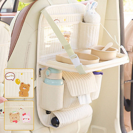 Multifunctional Car Seat Back Organizer