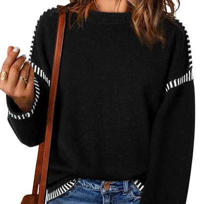 ✨New product discounts 50% OFF✨Women's Casual Knit Pullover Sweater