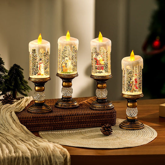 🎅Hotf🎅Christmas Candle Night Light🕯️