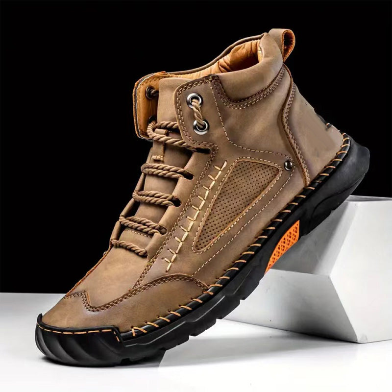 ⏳ Limited time 50% off! 💥high quality hand-sewn comfortable flat men's boots （The more you buy, the higher the discount）