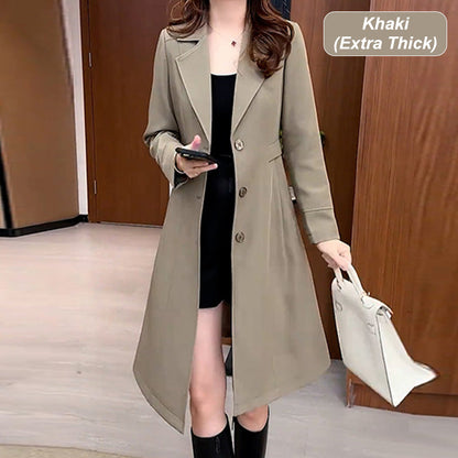 ❄️Winter Specials❄️ Women's Long Warm Trench Coat【✈️free shipping 】