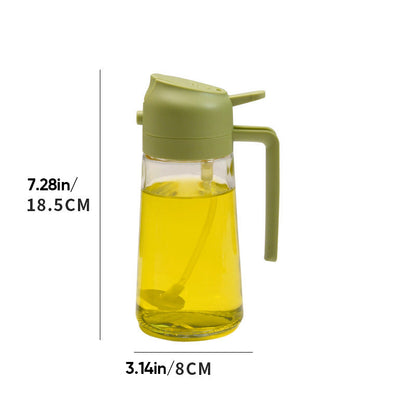 💕2 in 1 Glass Oil Sprayer & Dispenser