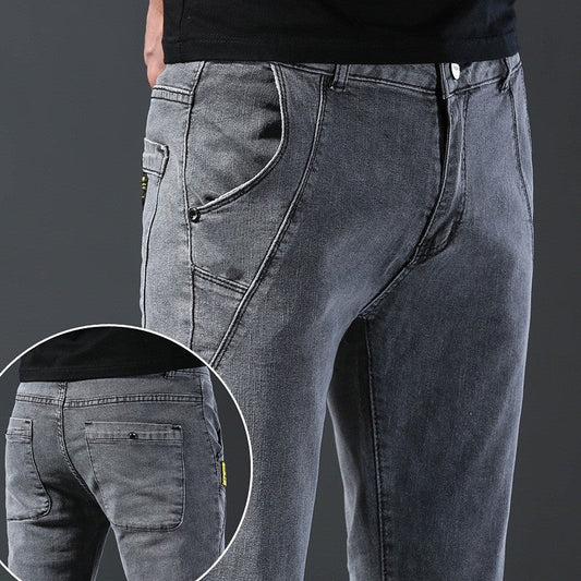 [Gift For Men] Men's Stretch Slim Fit Jeans（50% OFF）